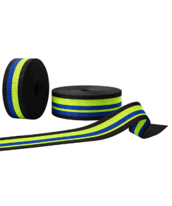 rolo de fita elástica, listras, ideal para a produção calçadista